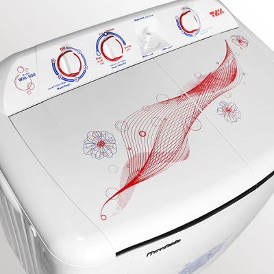 ماشین لباسشویی|ماشین لباسشویی دوقلو برفاب مدل wm-900