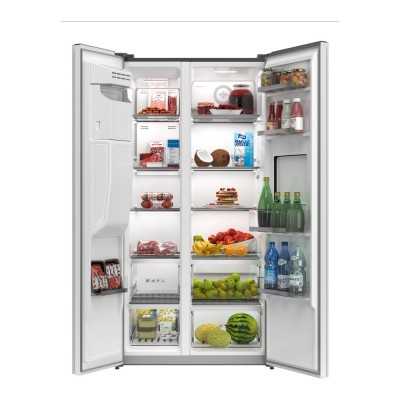 یخچال فریزر|یخچال فریزر ساید بای ساید جی پلاس مدل LAMBERT R7927BS مشکی